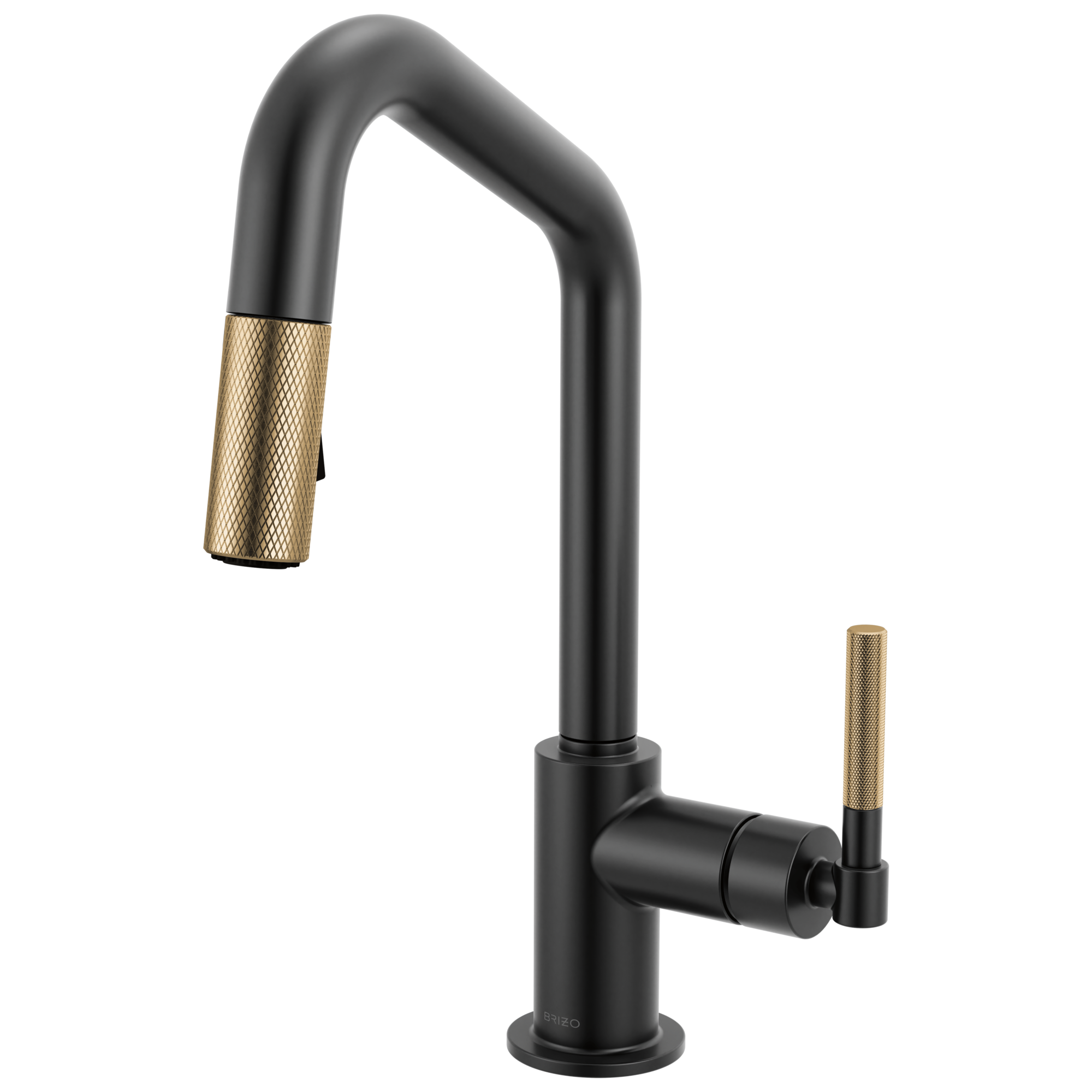 Brizo Litze® Pull-Down Prep Faucet with Angle Spout - Knurled Handle