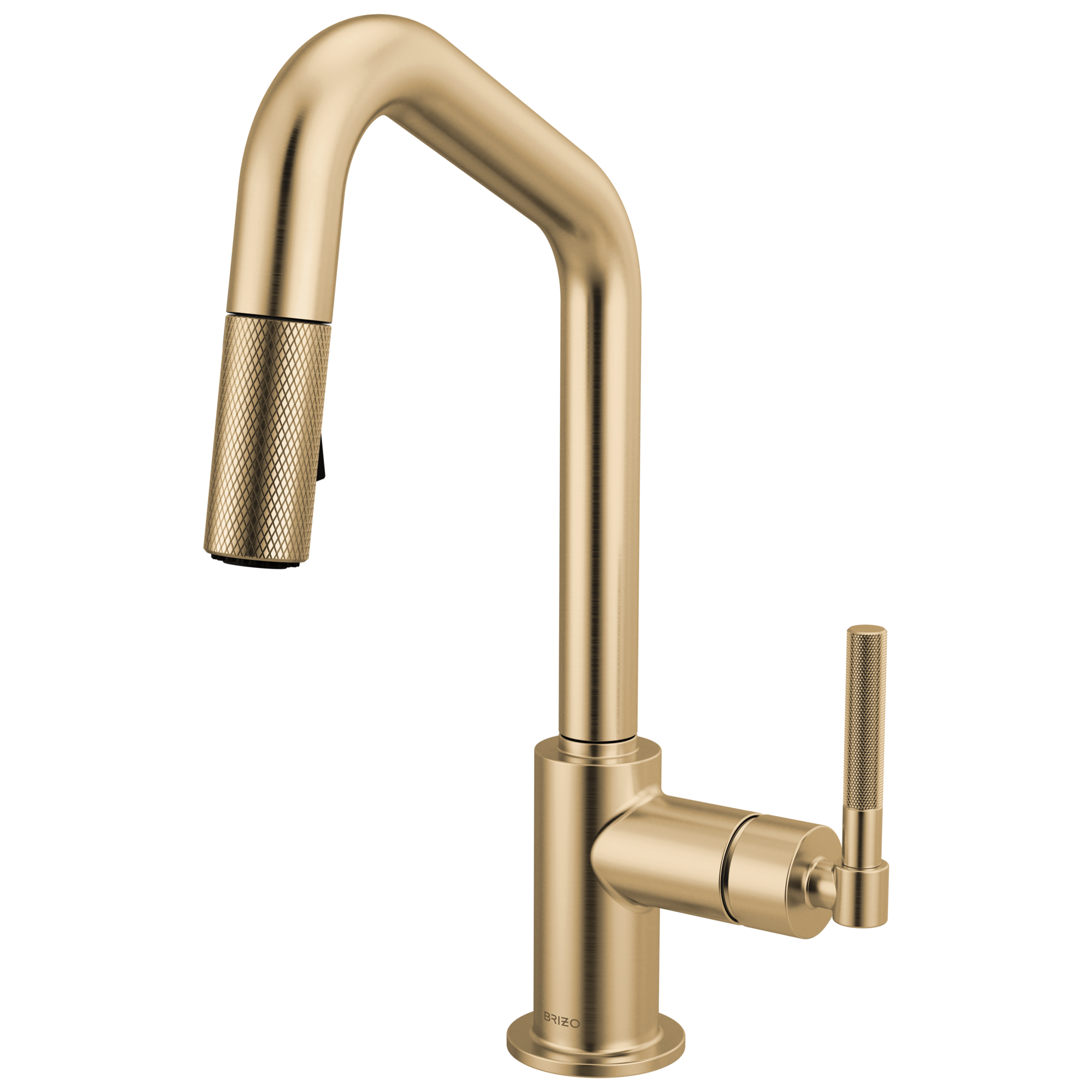 Brizo Litze® Pull-Down Prep Faucet with Angle Spout - Knurled Handle