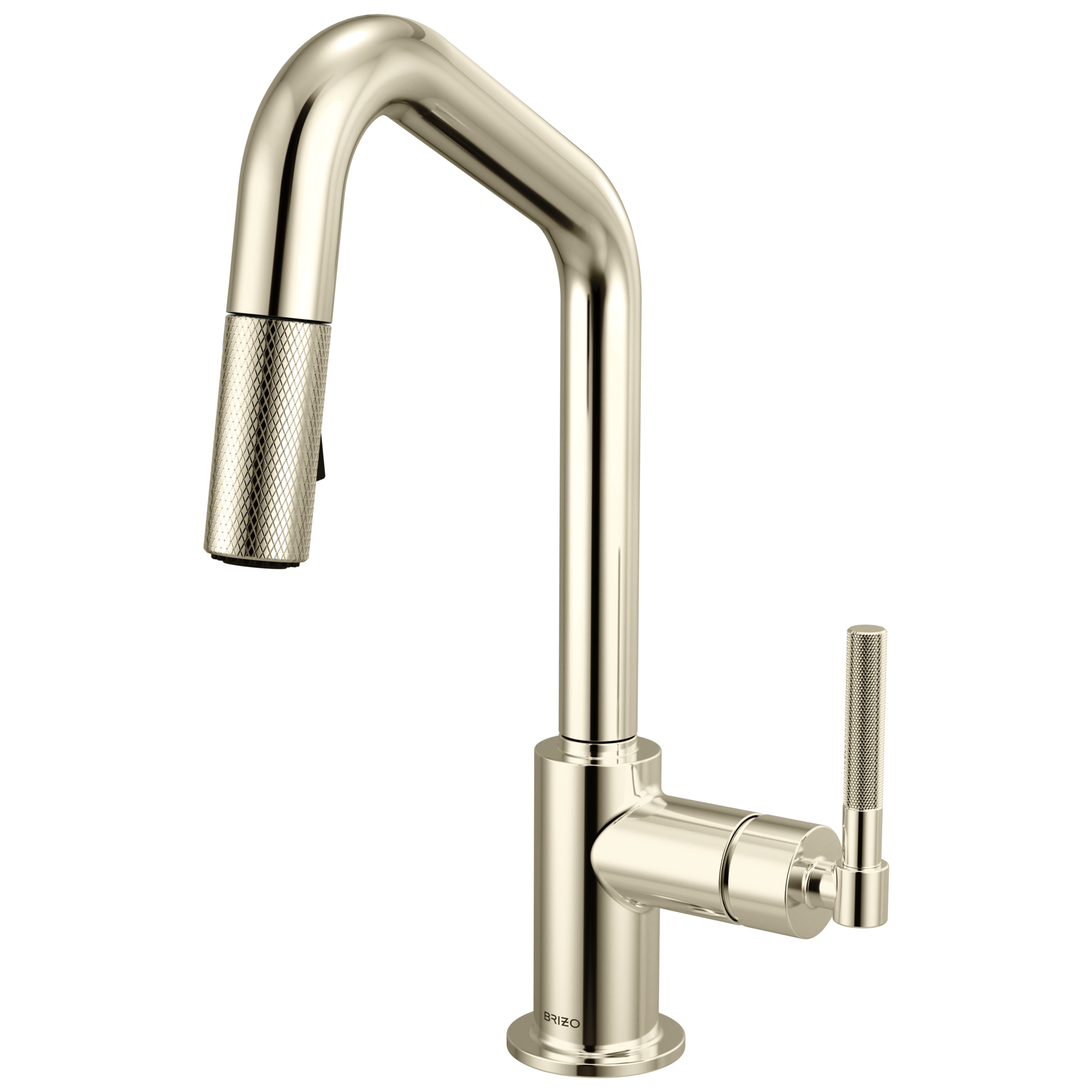 Brizo Litze® Pull-Down Prep Faucet with Angle Spout - Knurled Handle