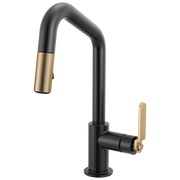 Brizo Litze® Pull-Down Prep Faucet with Angle Spout - Industrial Handle