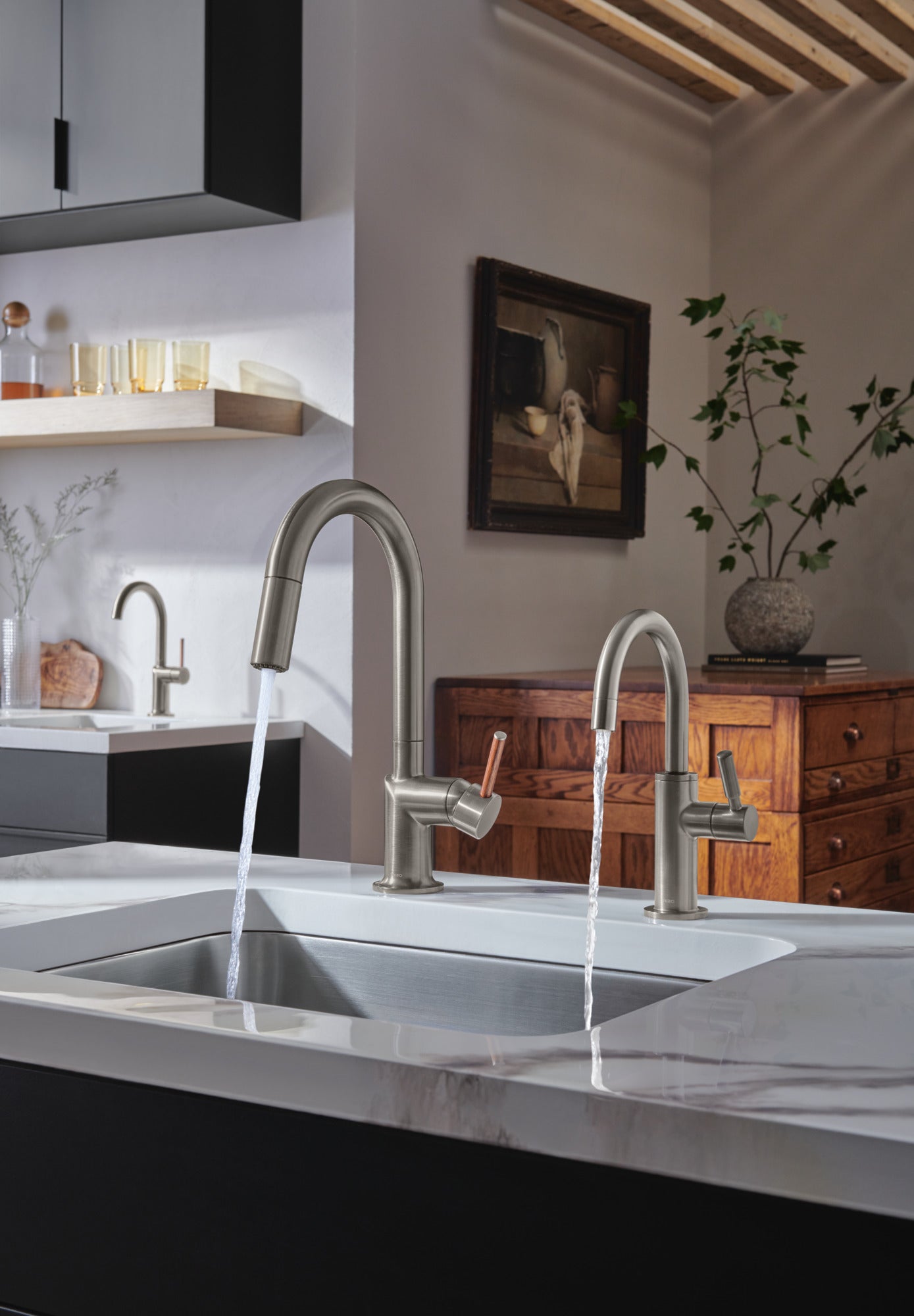 Brizo Odin® Beverage Faucet with Arc Spout