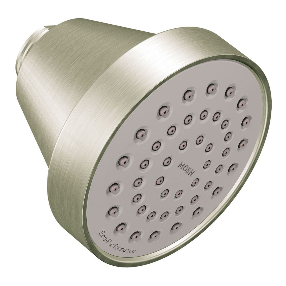 Moen one-function 3-5/8" diameter spray head eco-performance showerhead
