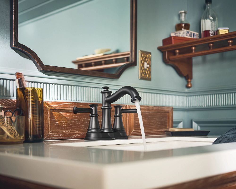 Belfield Two-handle Centerset Bathroom Sink Faucet