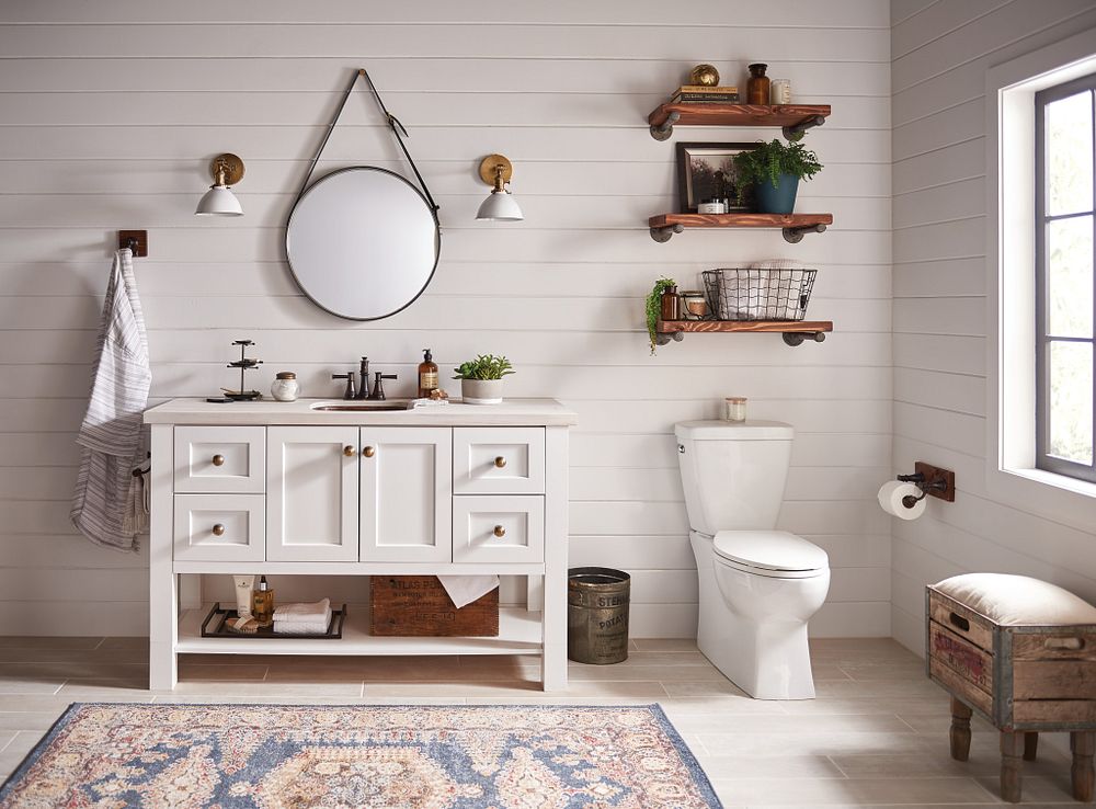 Belfield Two-handle Centerset Bathroom Sink Faucet