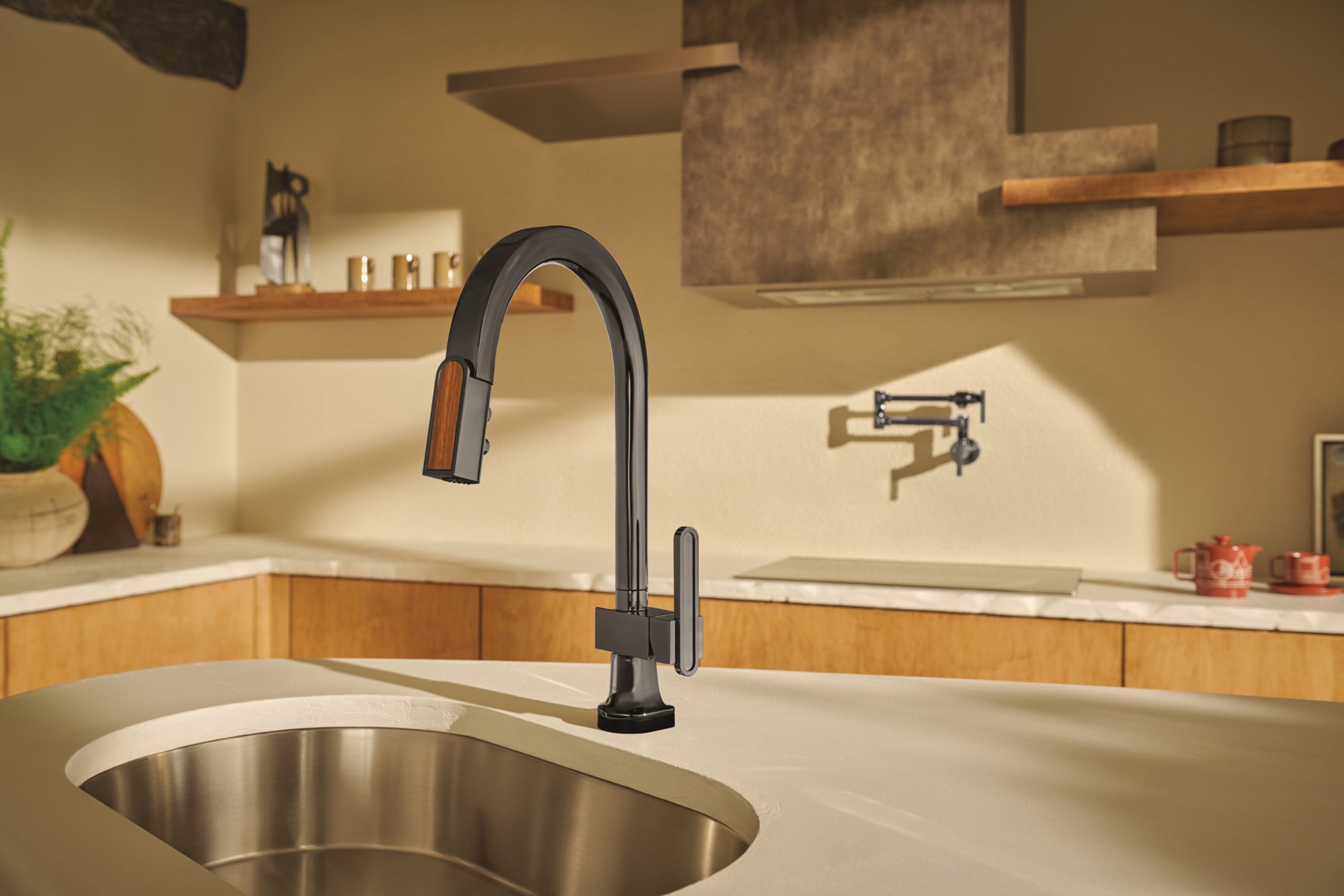 Brizo Frank Lloyd Wright® Pull-Down Kitchen Faucet Arc Lever Handle Kit?