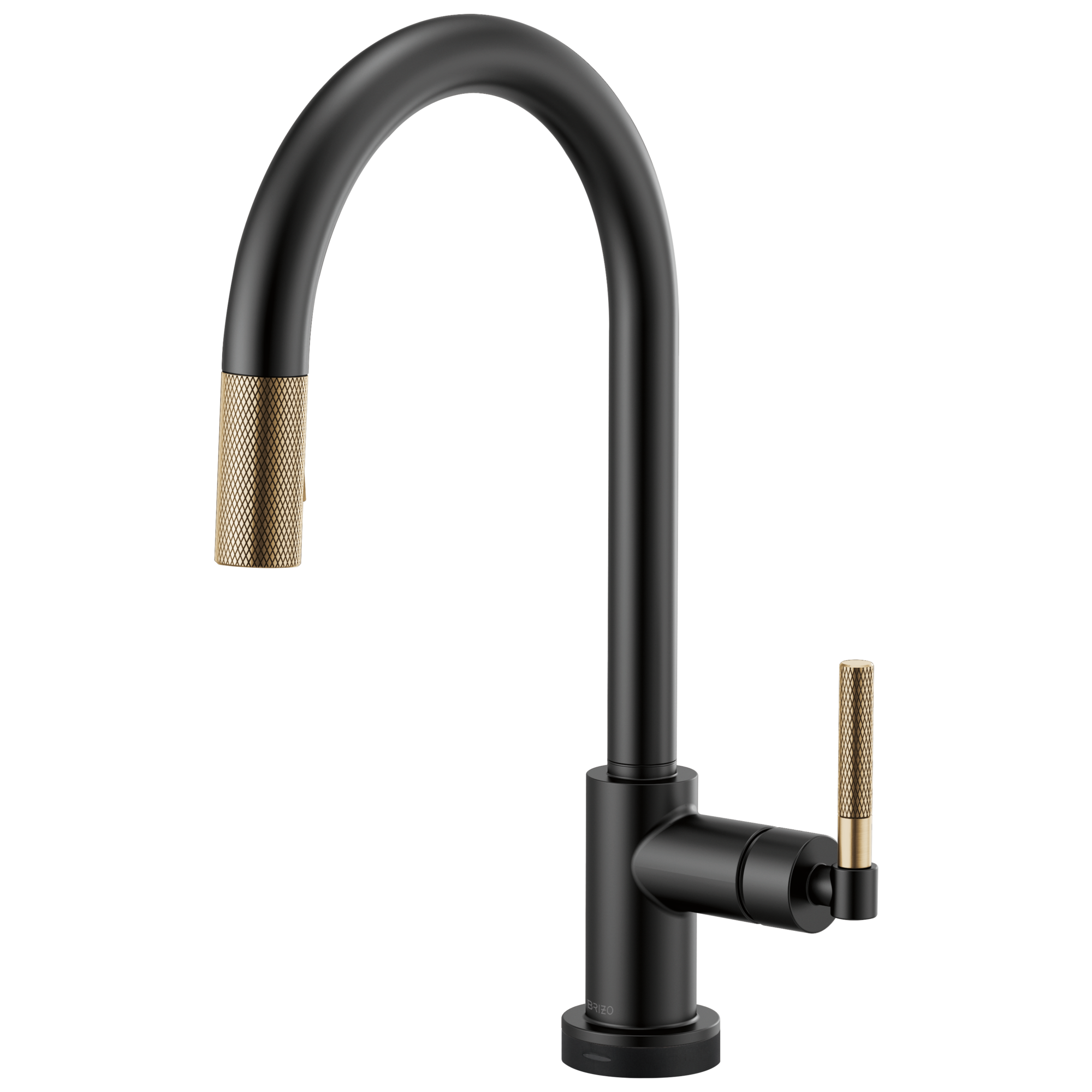 Brizo Litze® SmartTouch® Pull-Down Kitchen Faucet with Arc Spout and Knurled Handle