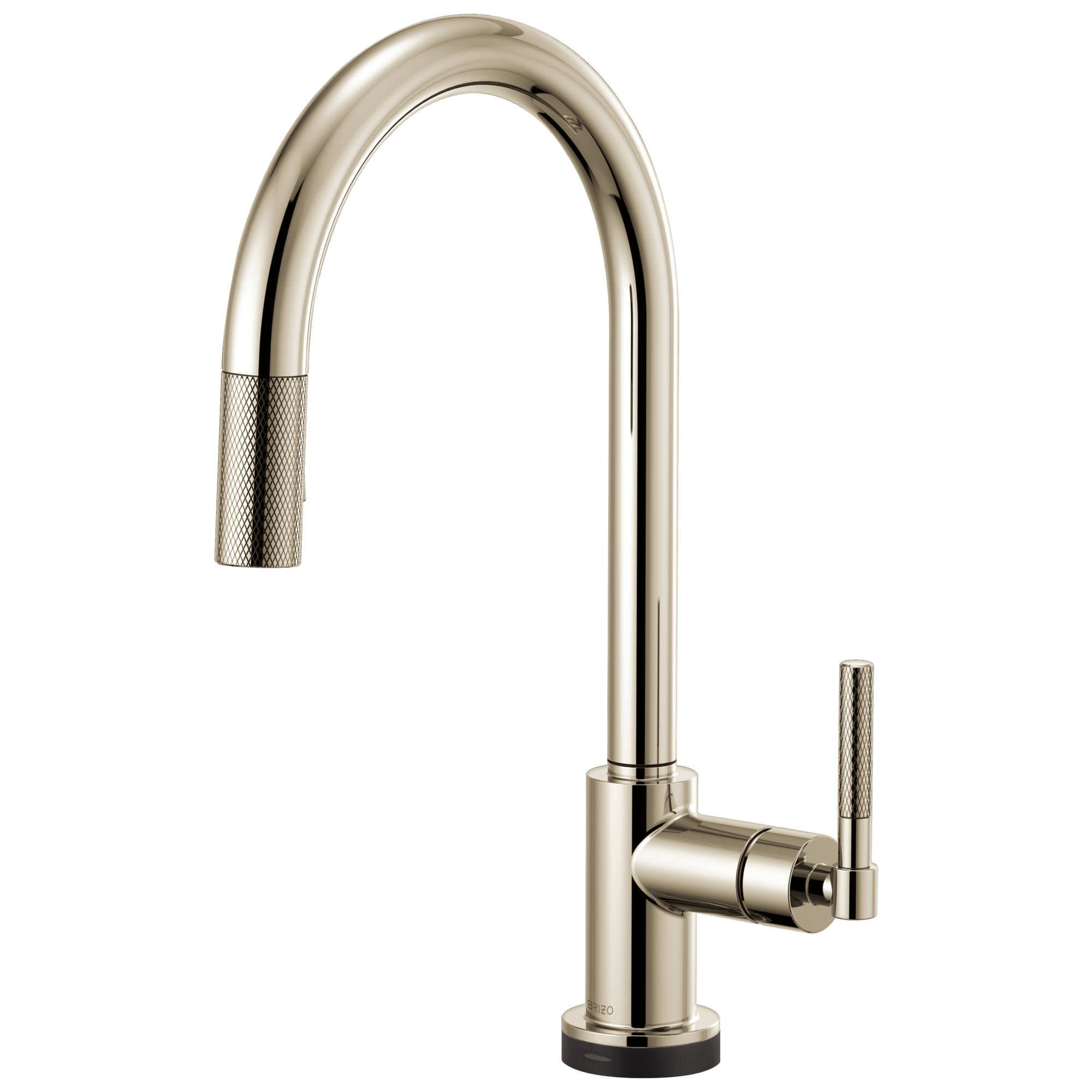 Brizo Litze® SmartTouch® Pull-Down Kitchen Faucet with Arc Spout and Knurled Handle