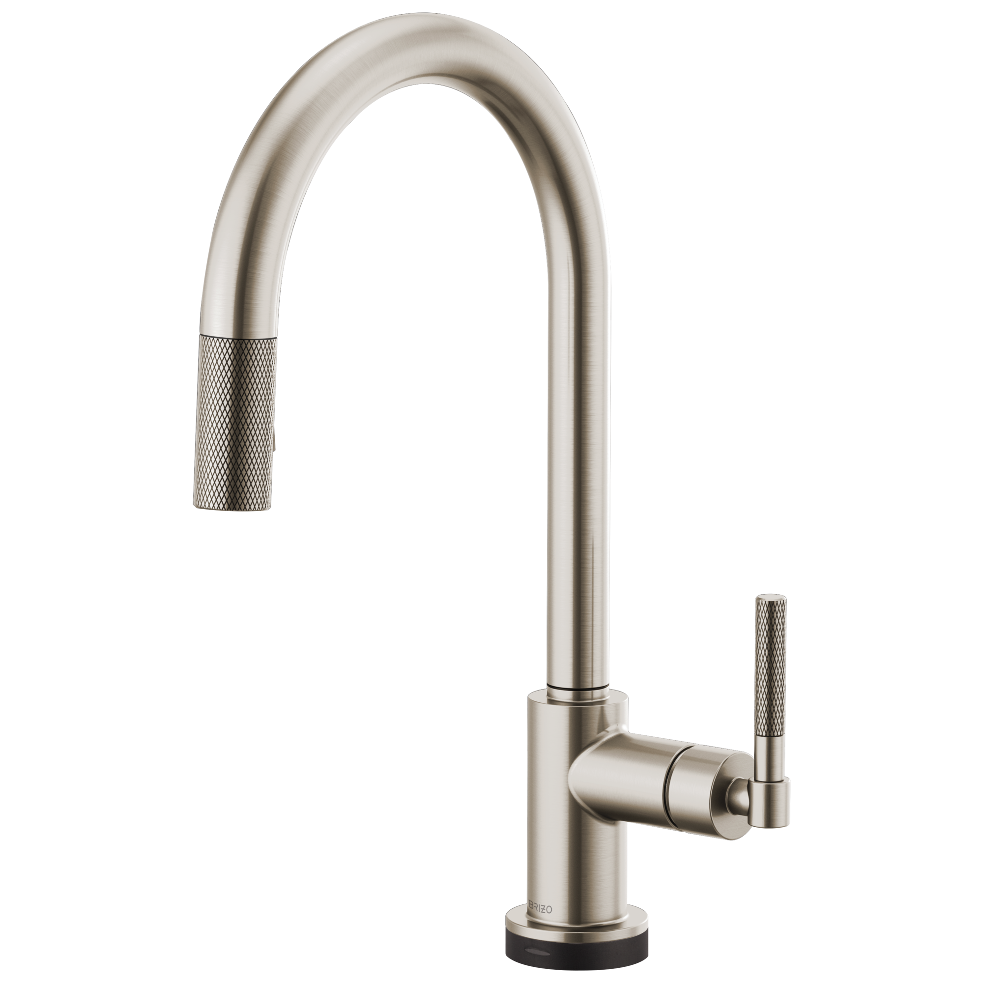 Brizo Litze® SmartTouch® Pull-Down Kitchen Faucet with Arc Spout and Knurled Handle