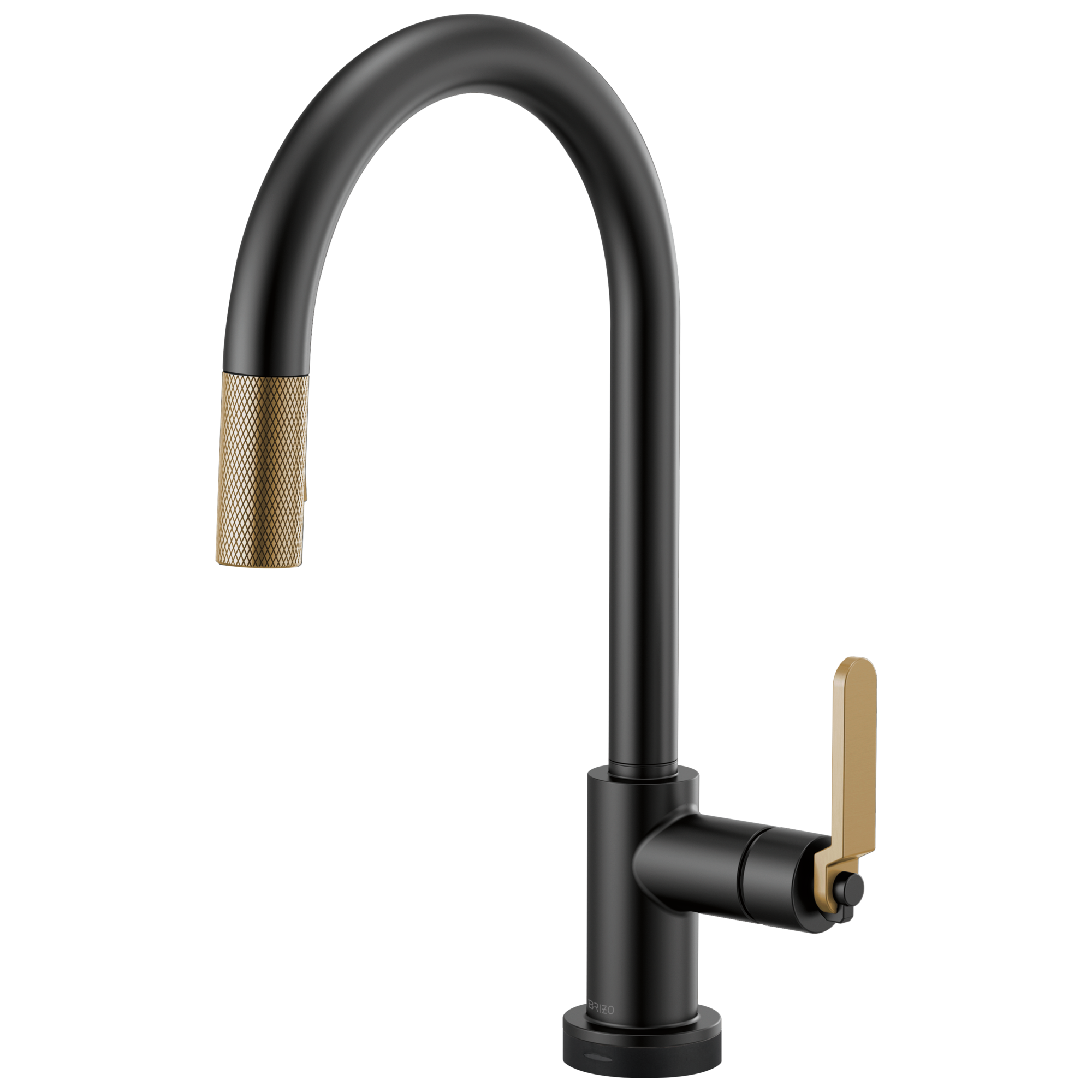 Brizo Litze® SmartTouch® Pull-Down Kitchen Faucet with Arc Spout and Industrial Handle