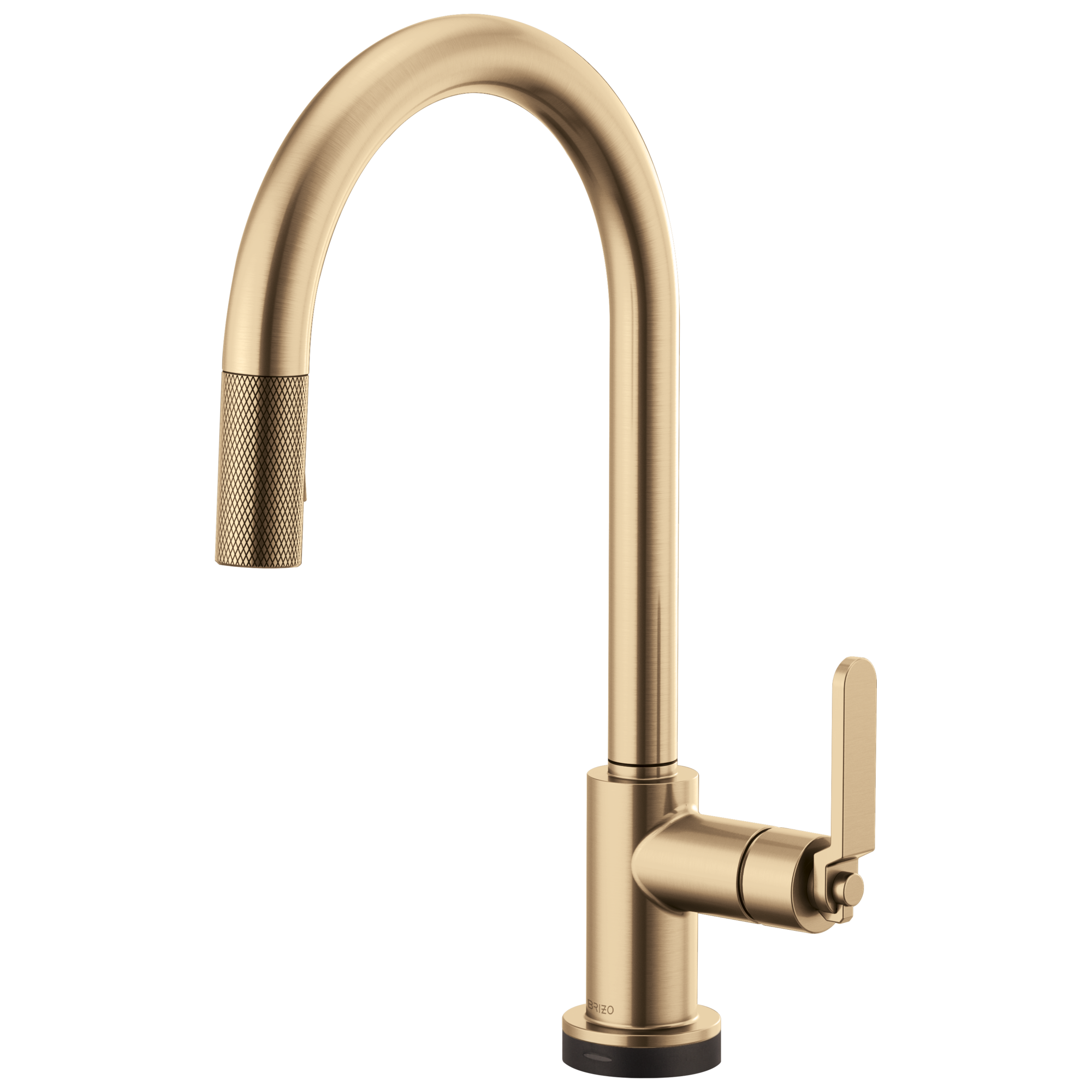 Brizo Litze® SmartTouch® Pull-Down Kitchen Faucet with Arc Spout and Industrial Handle