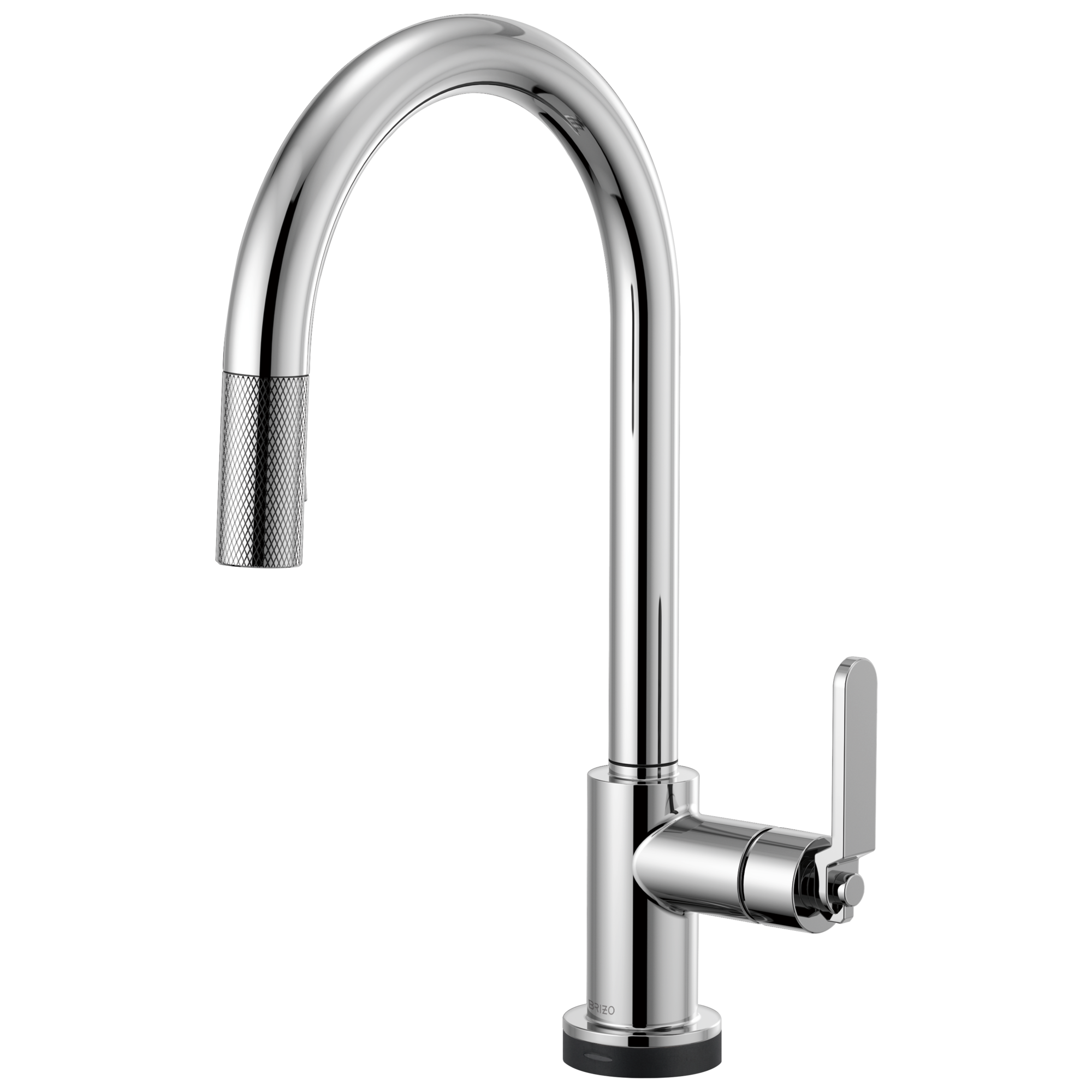 Brizo Litze® SmartTouch® Pull-Down Kitchen Faucet with Arc Spout and Industrial Handle
