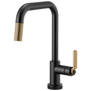 Brizo Litze® SmartTouch® Pull-Down Kitchen Faucet with Square Spout and Industrial Handle