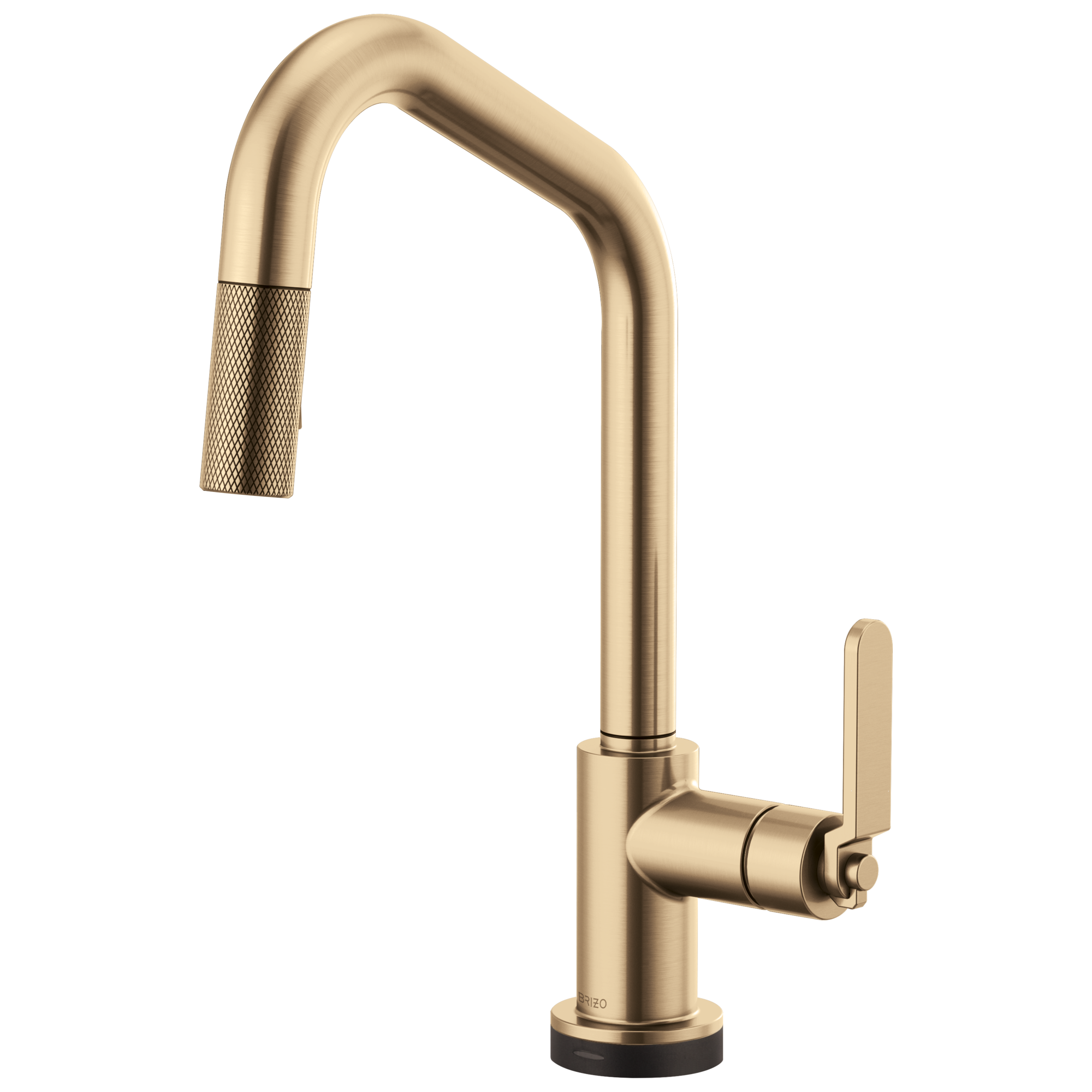 Brizo Litze® SmartTouch® Pull-Down Kitchen Faucet with Angled Spout and Industrial Handle