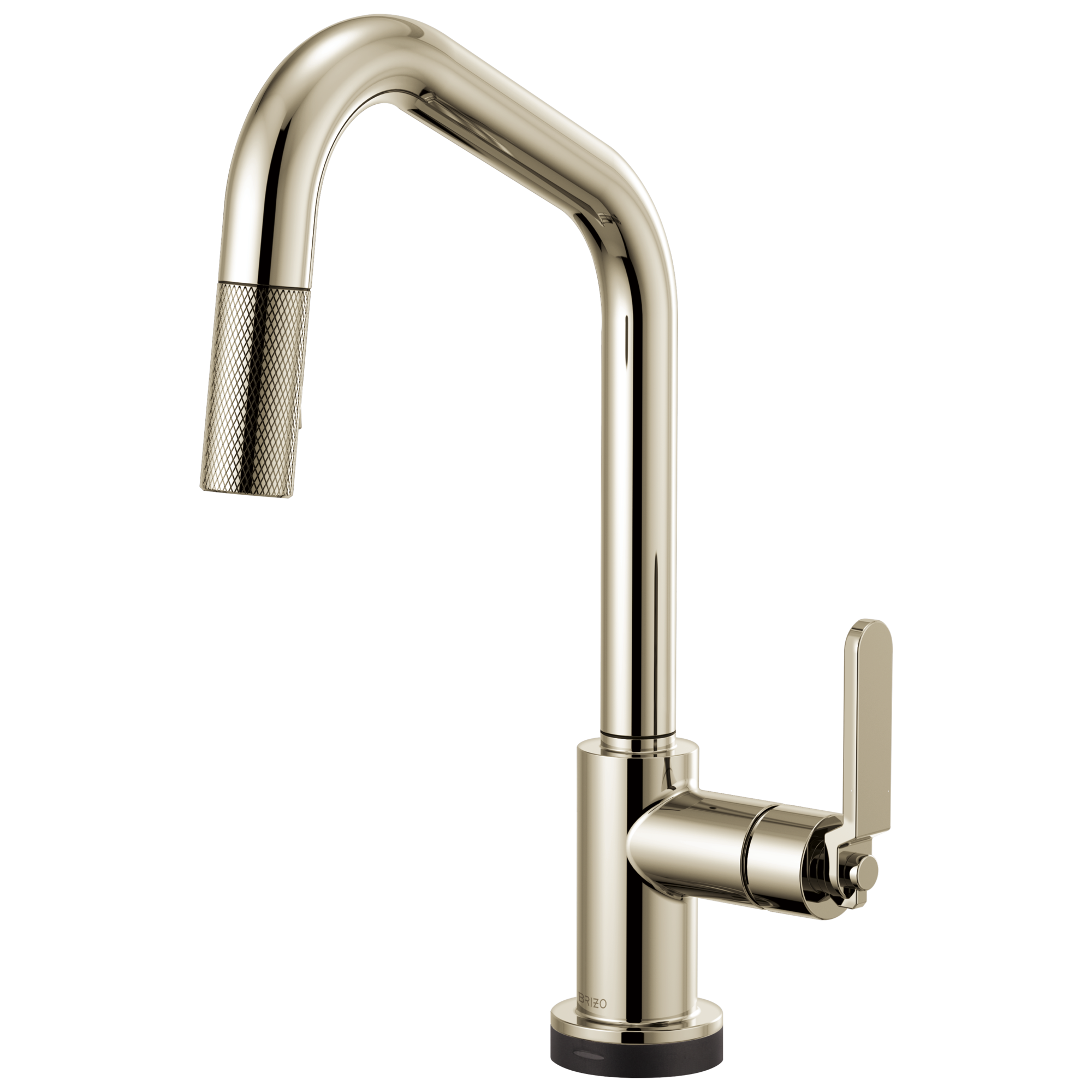 Brizo Litze® SmartTouch® Pull-Down Kitchen Faucet with Angled Spout and Industrial Handle