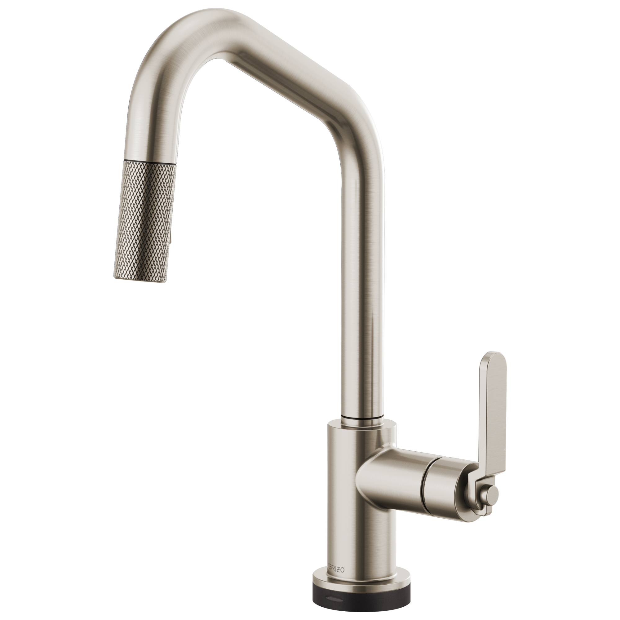 Brizo Litze® SmartTouch® Pull-Down Kitchen Faucet with Angled Spout and Industrial Handle