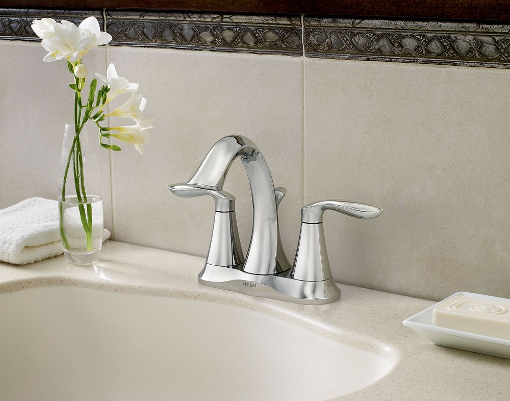 Eva Two-handle Centerset Bathroom Sink Faucet