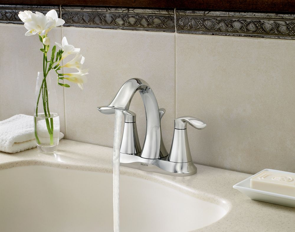 Eva Two-handle Centerset Bathroom Sink Faucet
