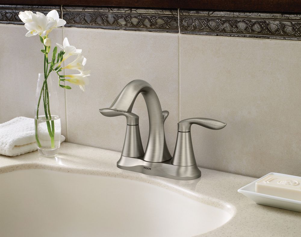Eva Two-handle Centerset Bathroom Sink Faucet