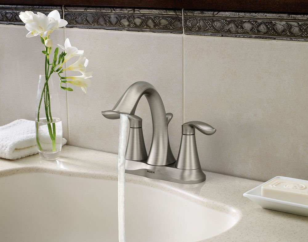 Eva Two-handle Centerset Bathroom Sink Faucet