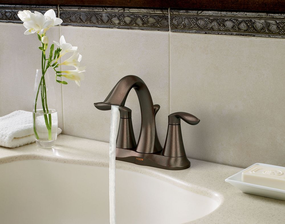 Eva Two-handle Centerset Bathroom Sink Faucet