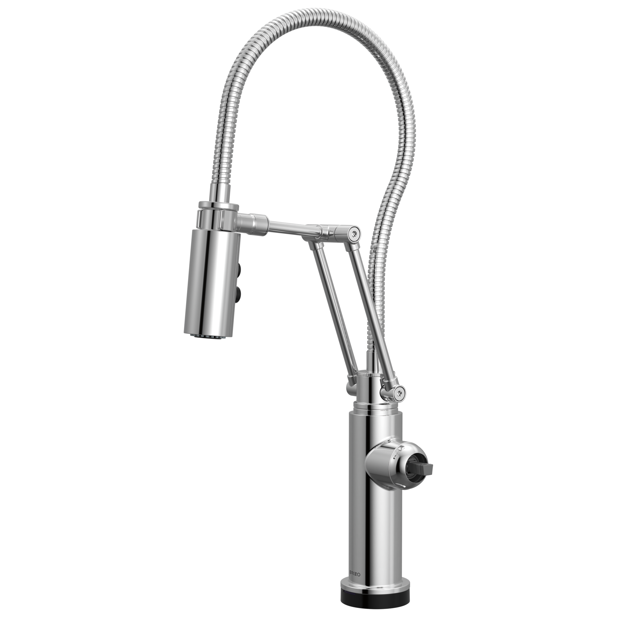 Brizo Odin® SmartTouch® Articulating Kitchen Faucet with Finished Hose - Less Handle