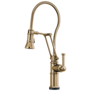 Brizo Artesso® SmartTouch® Articulating Kitchen Faucet With Finished Hose