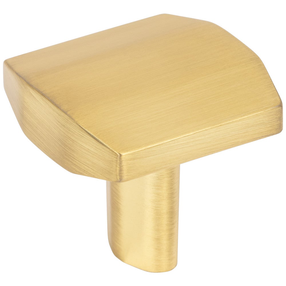 Hardware Resources 1-1/4"Overall Length Satin Nickel William Cabinet Knob