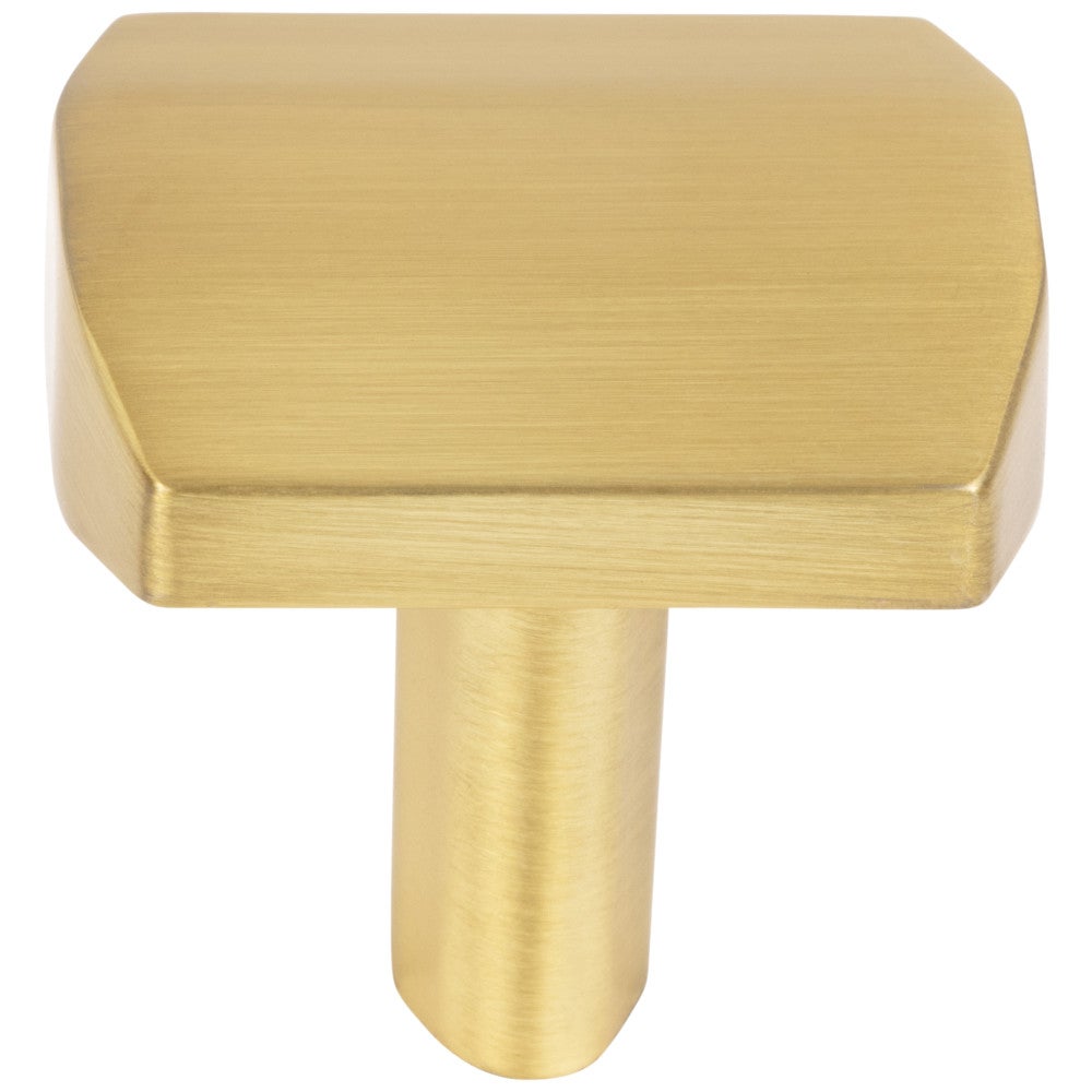 Hardware Resources 1-1/4"Overall Length Satin Nickel William Cabinet Knob
