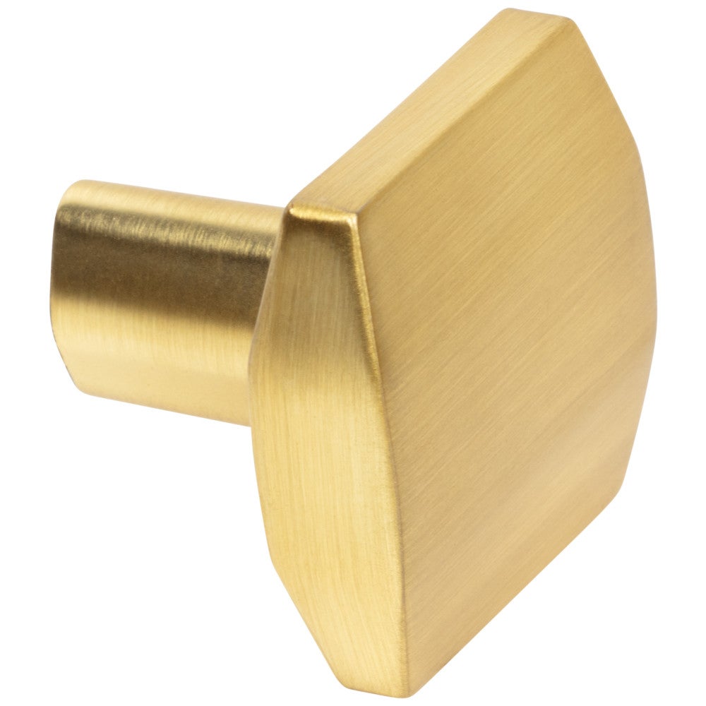 Hardware Resources 1-1/4"Overall Length Satin Nickel William Cabinet Knob