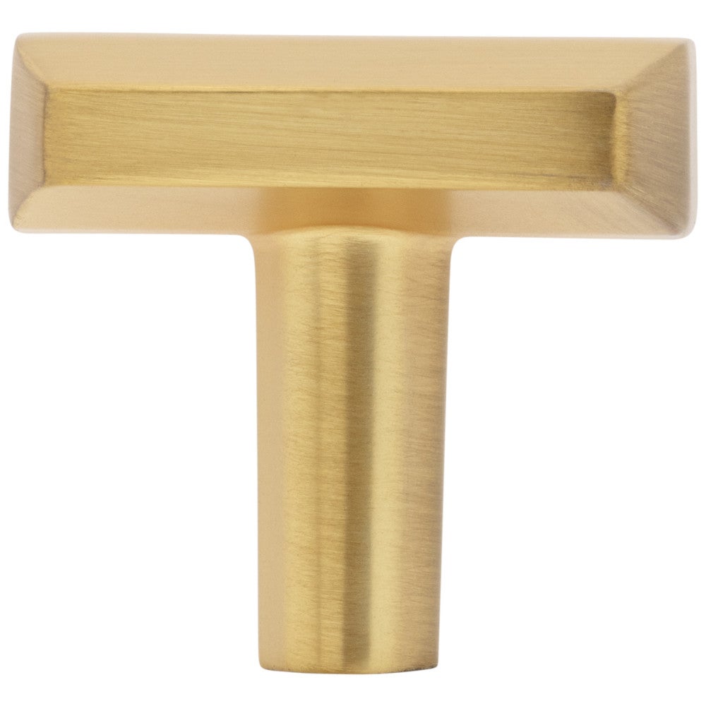 Hardware Resources 1-1/4"Overall Length Satin Nickel William Cabinet Knob