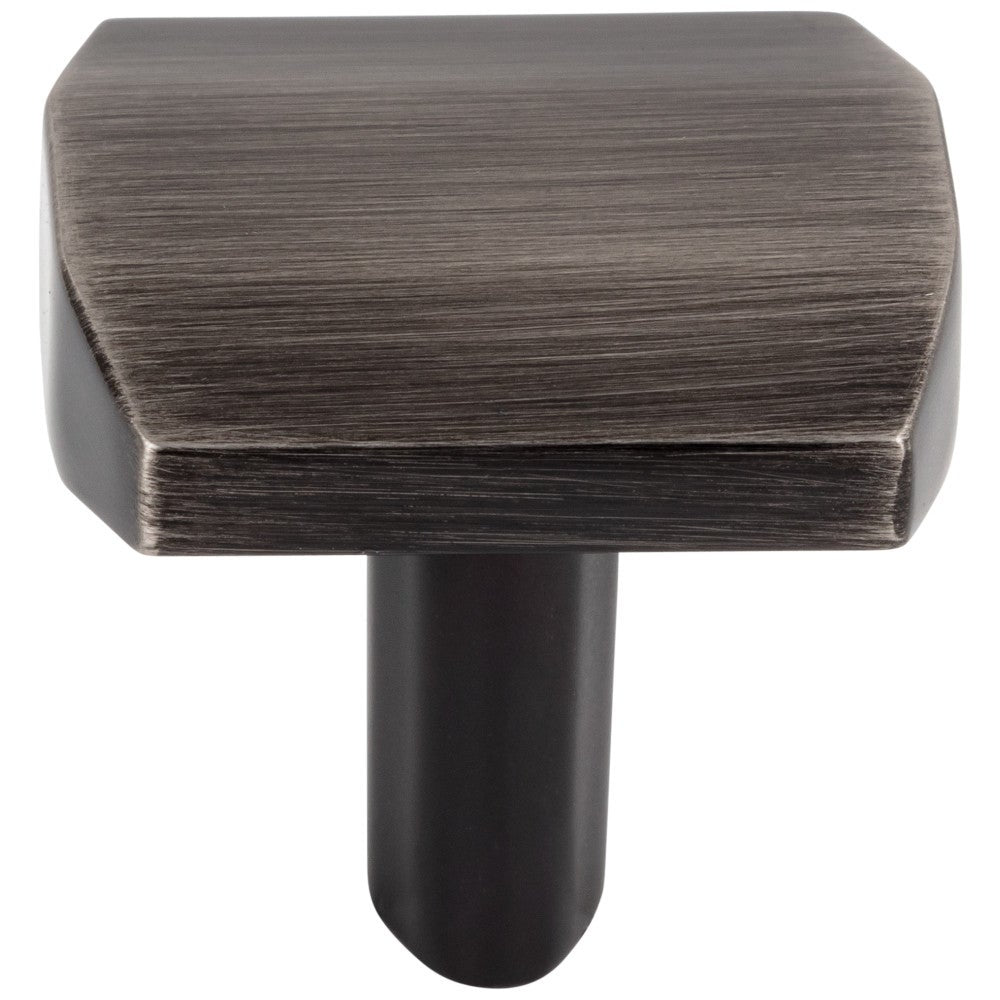 Hardware Resources 1-1/4"Overall Length Satin Nickel William Cabinet Knob