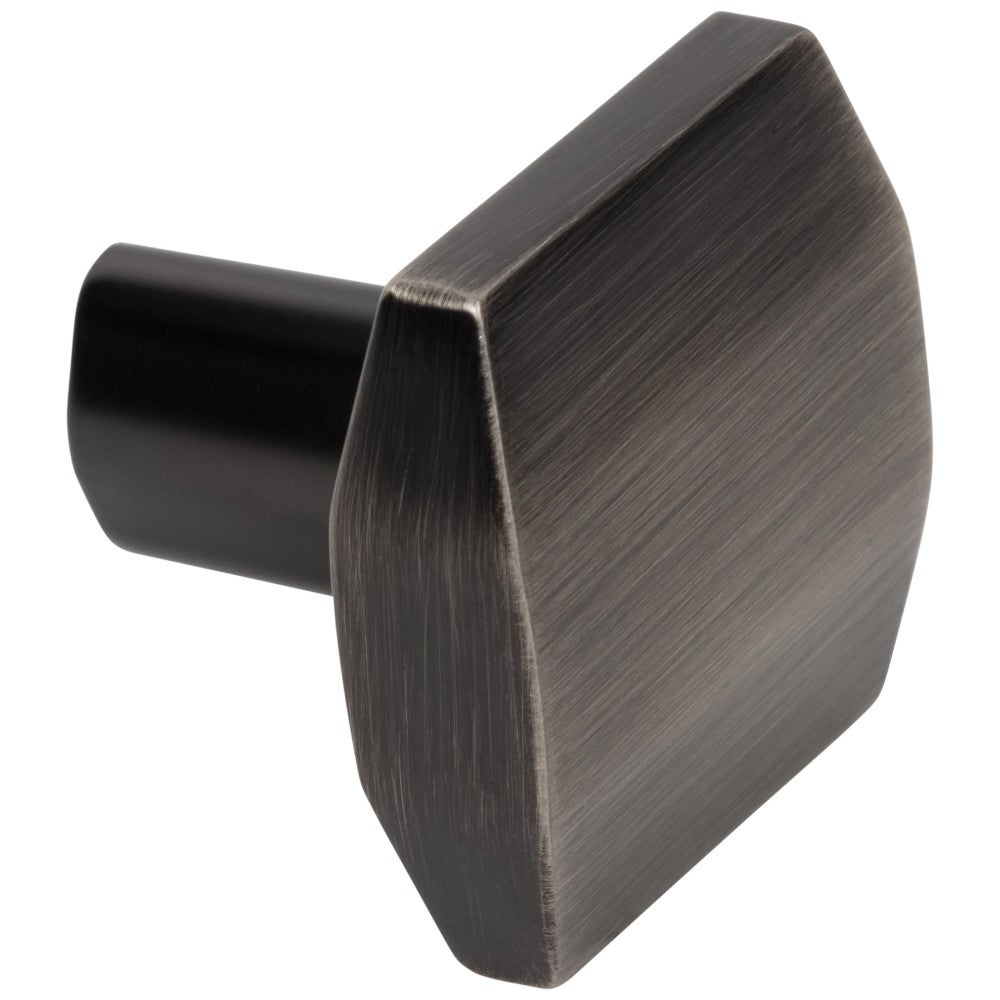 Hardware Resources 1-1/4"Overall Length Satin Nickel William Cabinet Knob