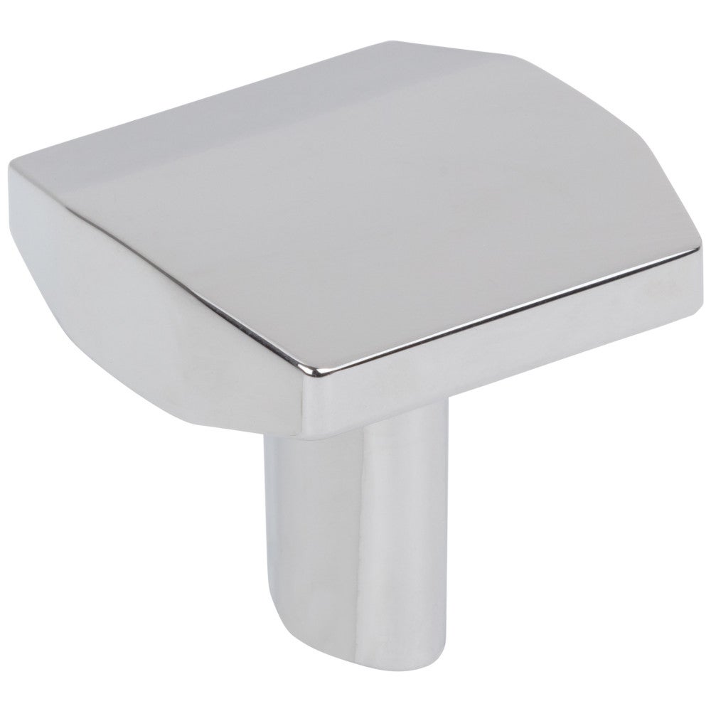 Hardware Resources 1-1/4"Overall Length Satin Nickel William Cabinet Knob