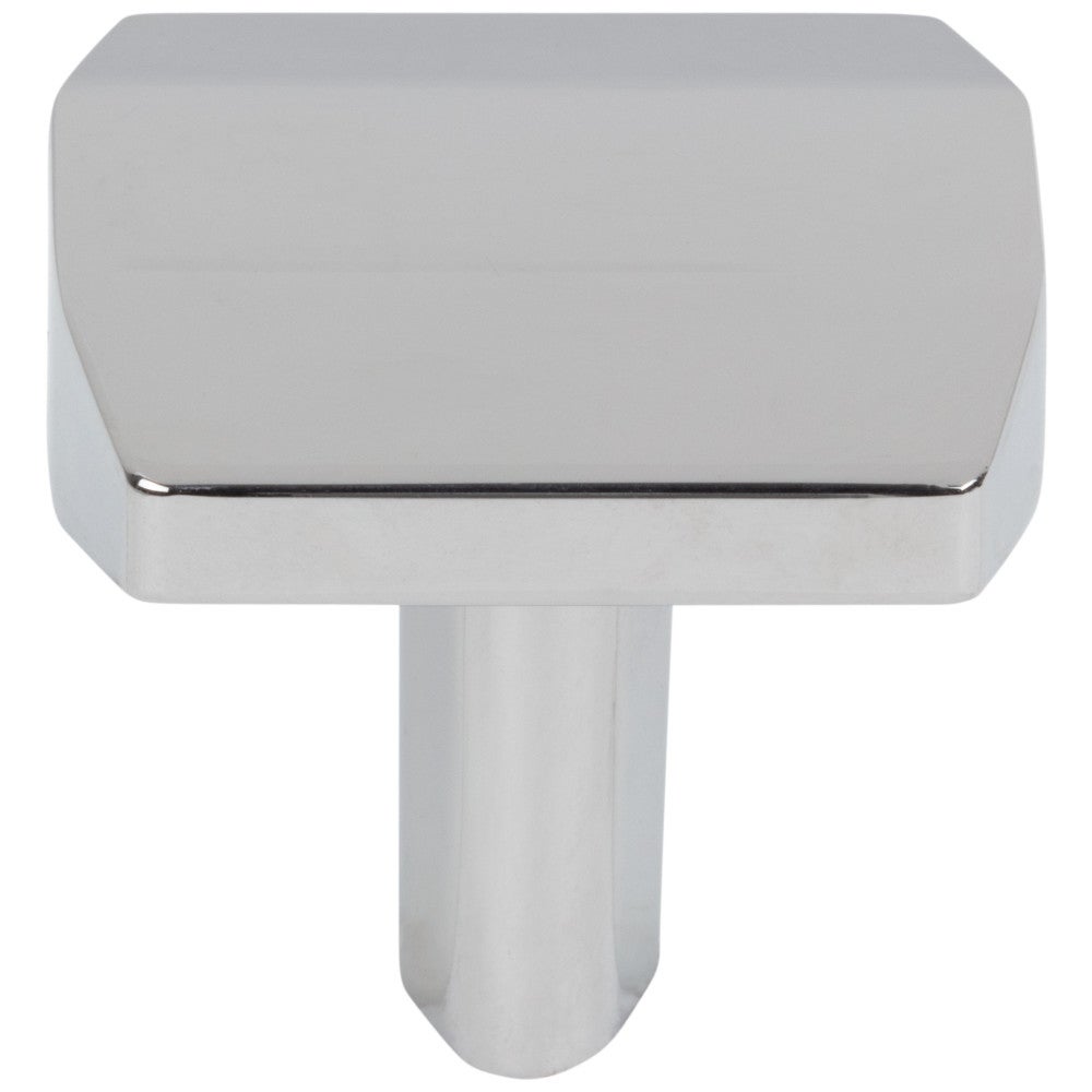 Hardware Resources 1-1/4"Overall Length Satin Nickel William Cabinet Knob