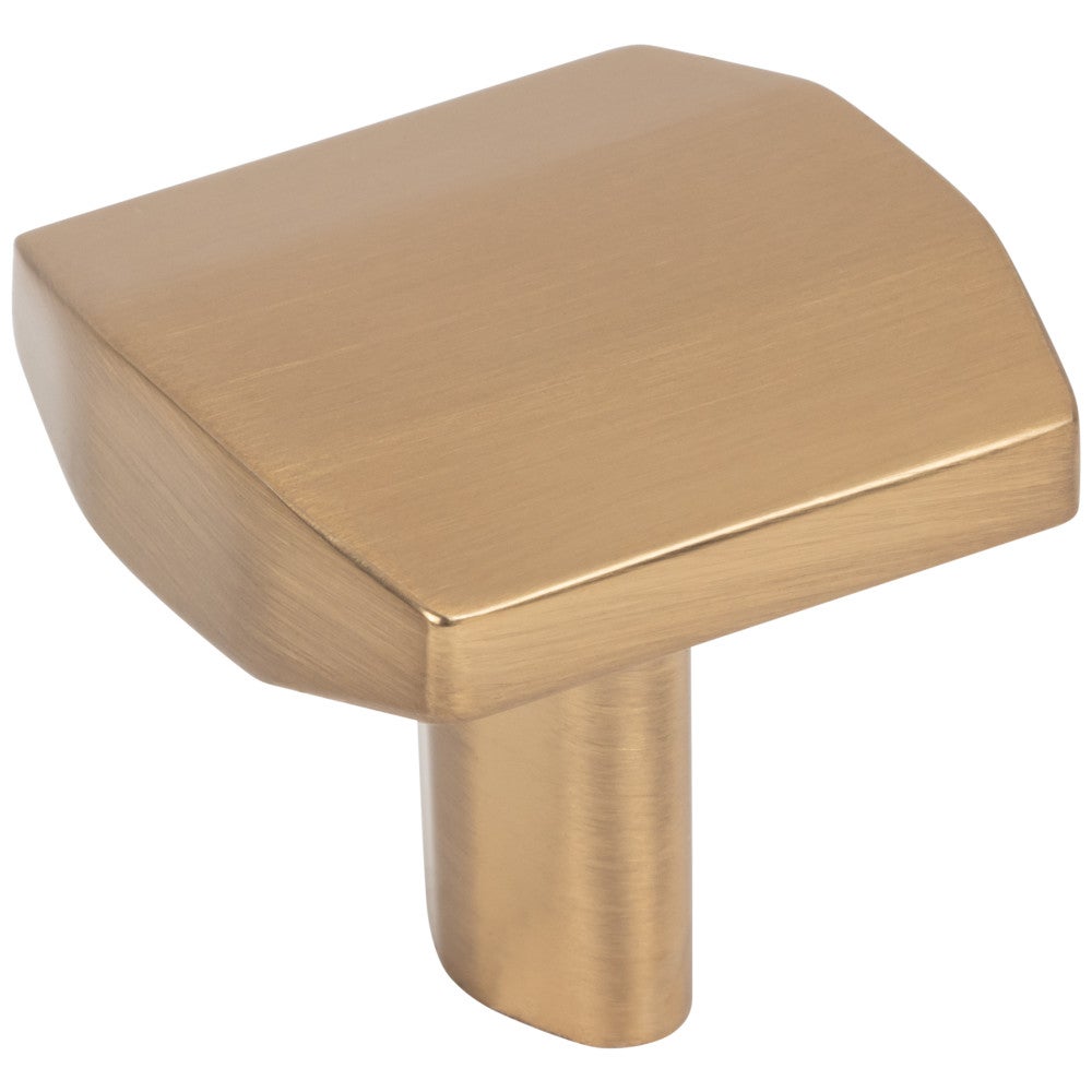 Hardware Resources 1-1/4"Overall Length Satin Nickel William Cabinet Knob