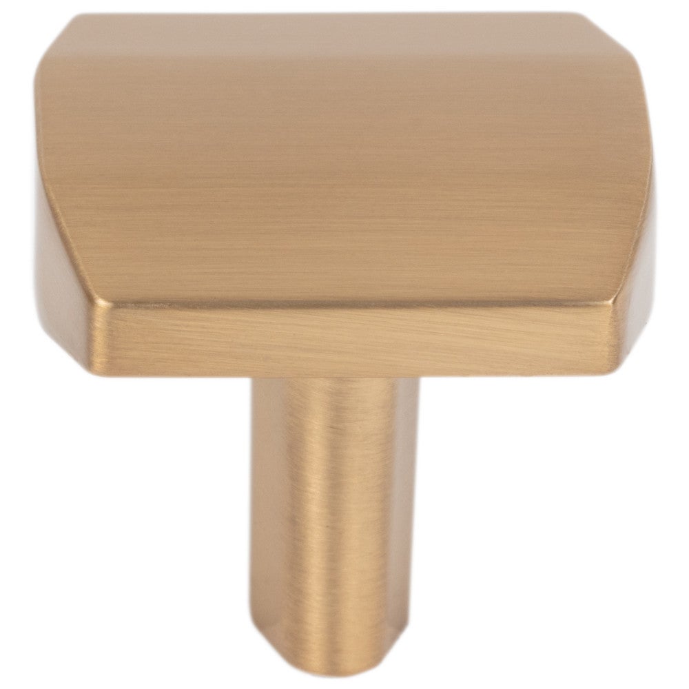 Hardware Resources 1-1/4"Overall Length Satin Nickel William Cabinet Knob