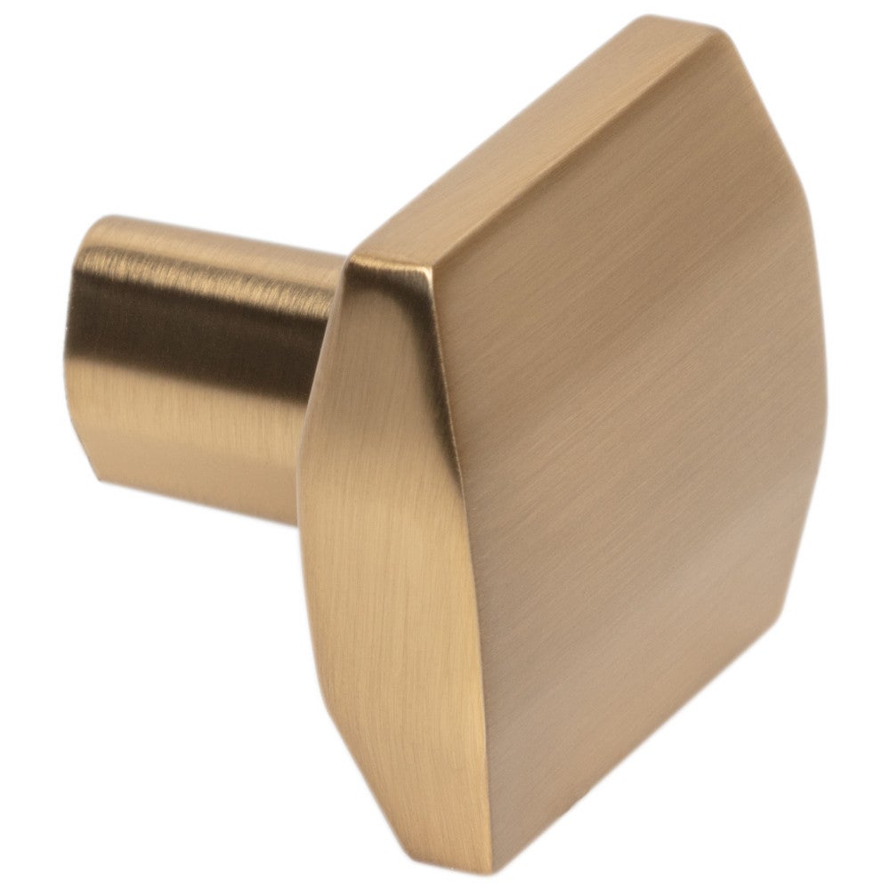 Hardware Resources 1-1/4"Overall Length Satin Nickel William Cabinet Knob
