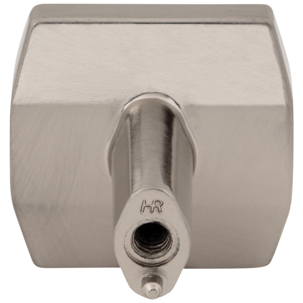 Hardware Resources 1-1/4"Overall Length Satin Nickel William Cabinet Knob