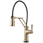 Brizo Artesso® Single Handle Articulating Kitchen Kitchen Faucet with SmartTouch® Technology