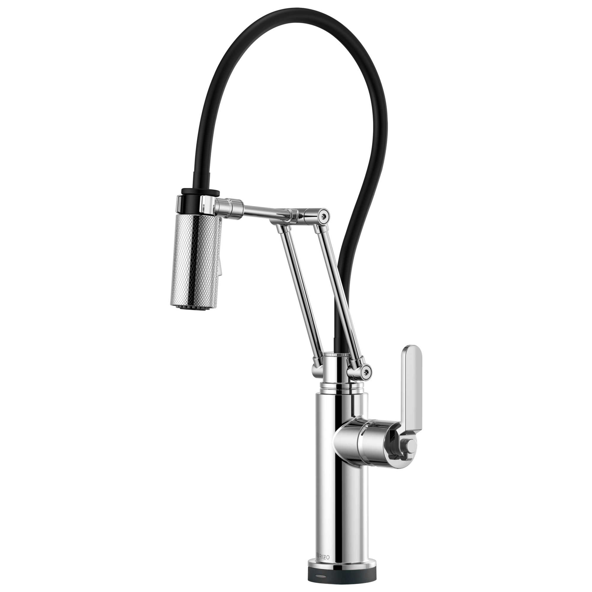 Brizo Litze® SmartTouch® Articulating Kitchen Faucet with Industrial Handle