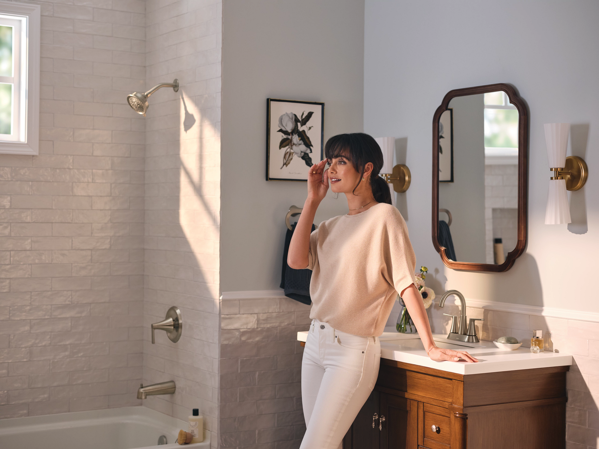 Moen T2413EP Jase Chrome Posi-Temp(R) tub/shower