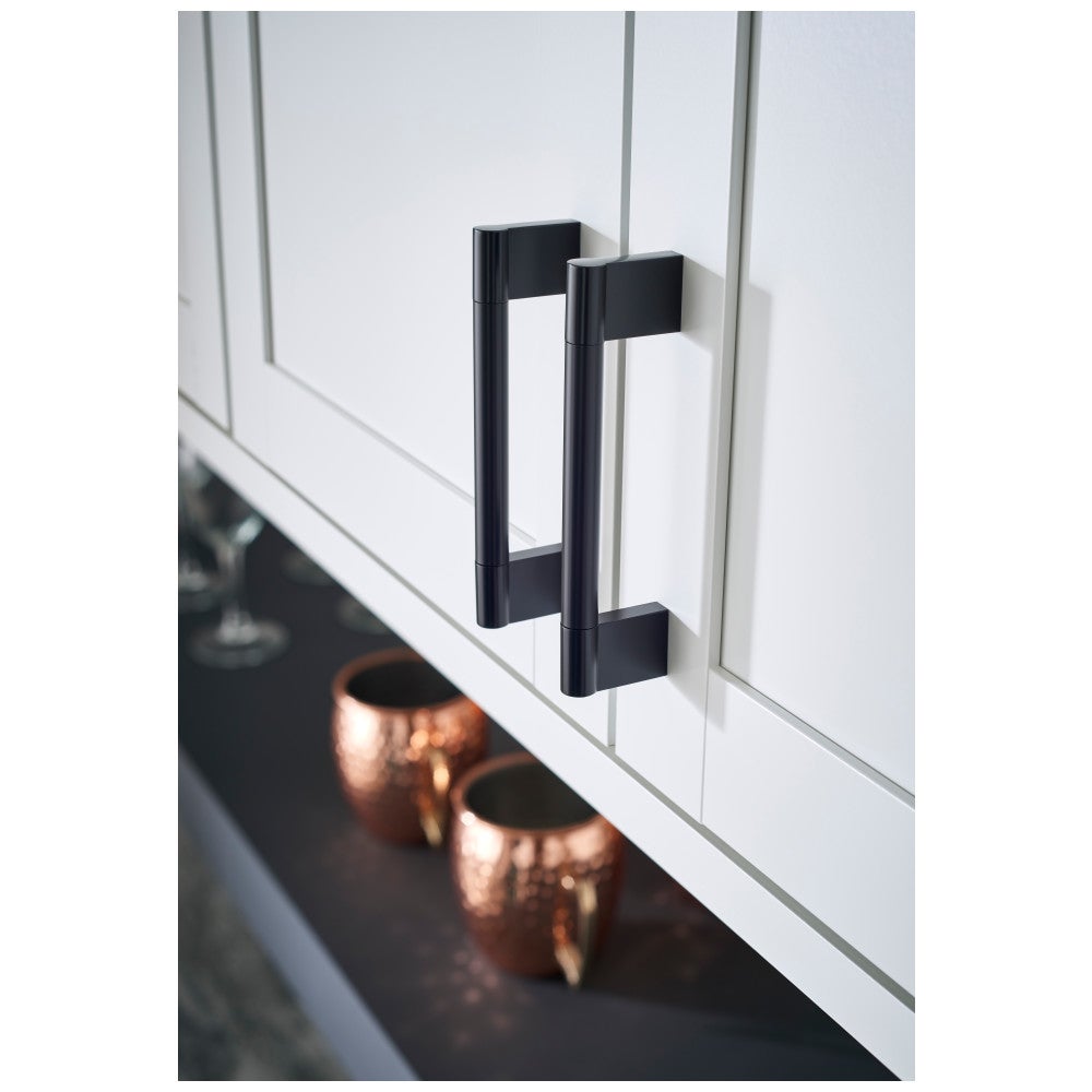 Hardware Resources 96 mm Center-to-Center Satin Nickel Knox Cabinet Bar Pull