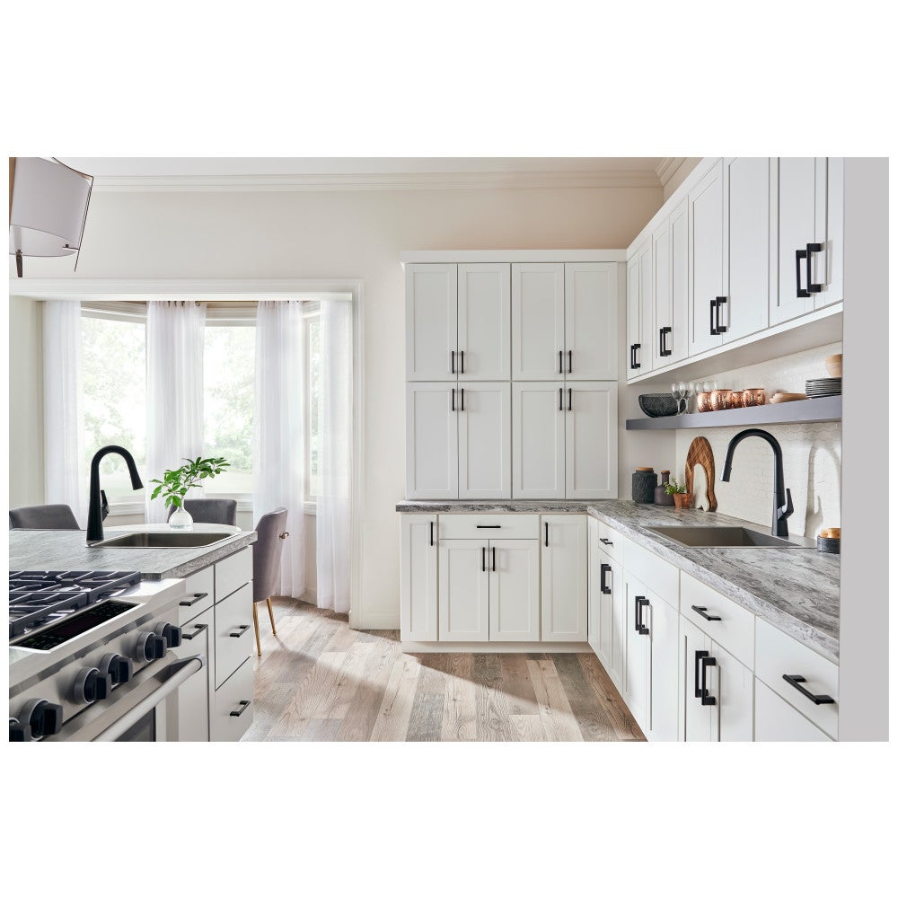 Hardware Resources 96 mm Center-to-Center Satin Nickel Knox Cabinet Bar Pull