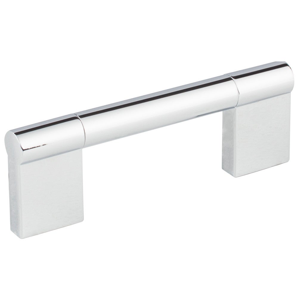 Hardware Resources 96 mm Center-to-Center Satin Nickel Knox Cabinet Bar Pull
