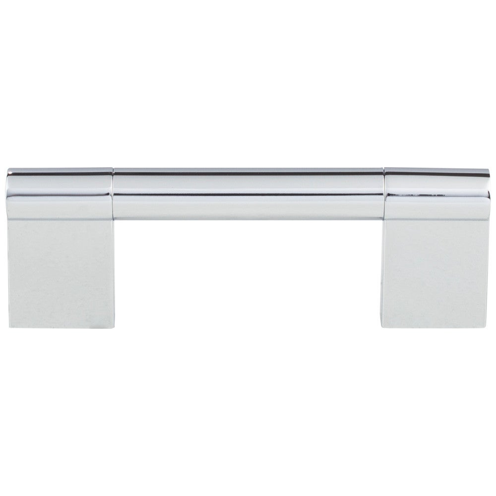 Hardware Resources 96 mm Center-to-Center Satin Nickel Knox Cabinet Bar Pull