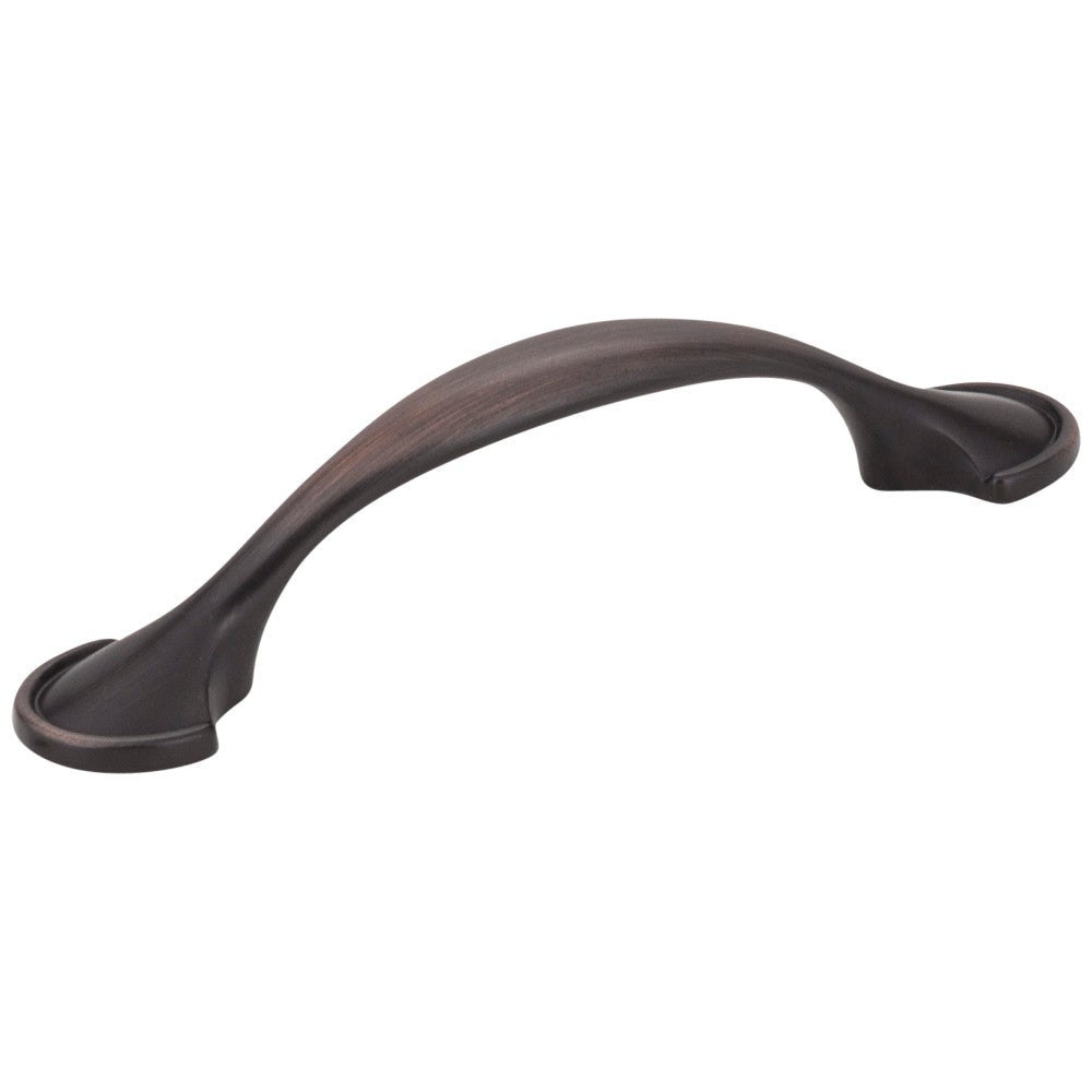 Hardware Resources 3" Center-to-Center Satin Nickel Watervale Cabinet Pull