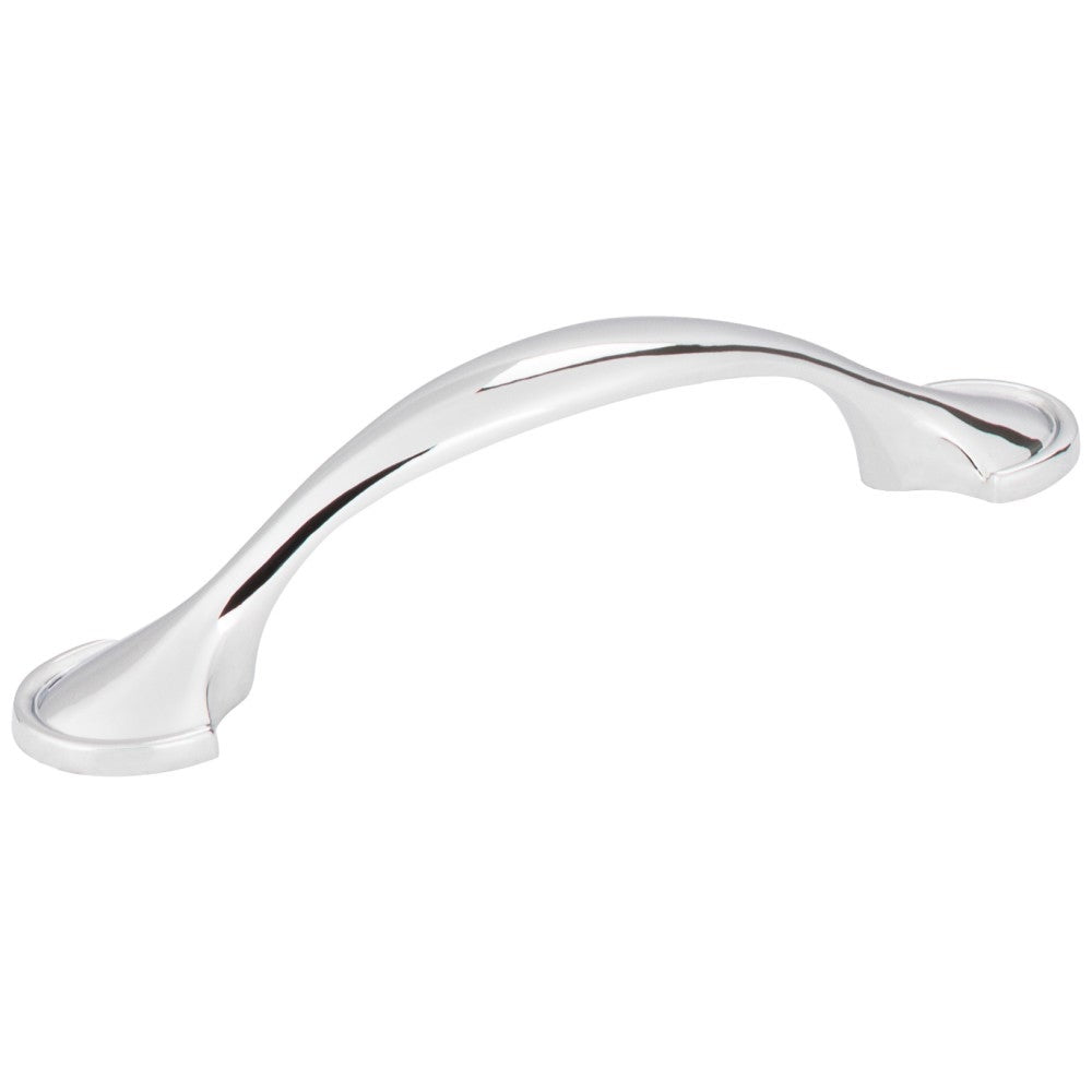 Hardware Resources 3" Center-to-Center Satin Nickel Watervale Cabinet Pull