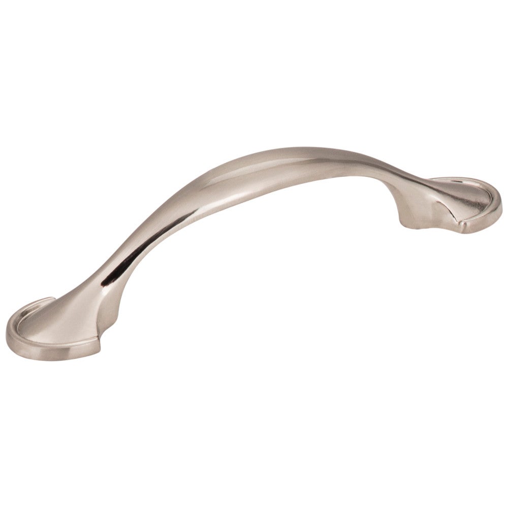 Hardware Resources 3" Center-to-Center Satin Nickel Watervale Cabinet Pull
