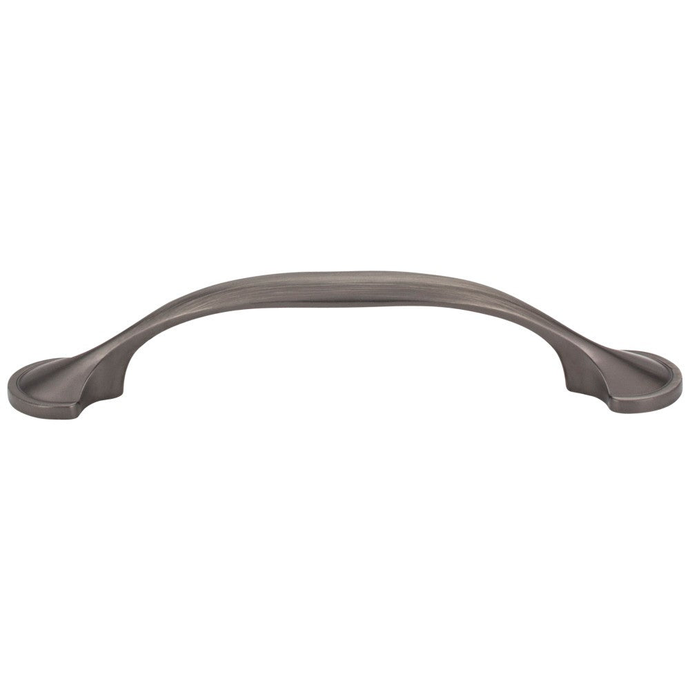 Hardware Resources 3" Center-to-Center Satin Nickel Watervale Cabinet Pull
