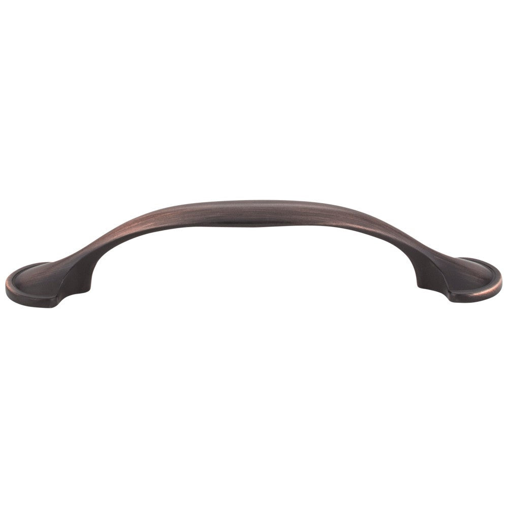Hardware Resources 3" Center-to-Center Satin Nickel Watervale Cabinet Pull